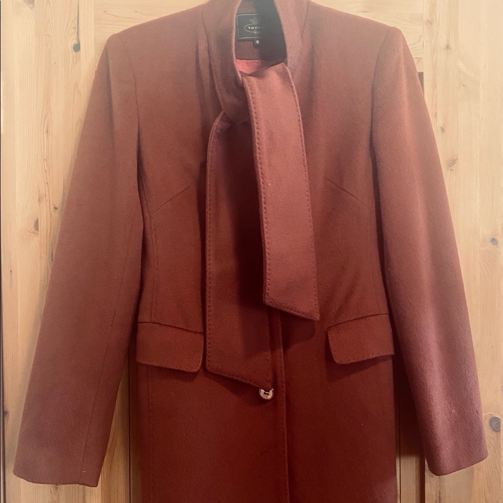 Tocca Designer Angora Wool Coat